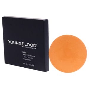 Mineral Radiance Creme Powder Foundation - Toffee by Youngblood for Women - 0.25 oz Foundation(Refill)
