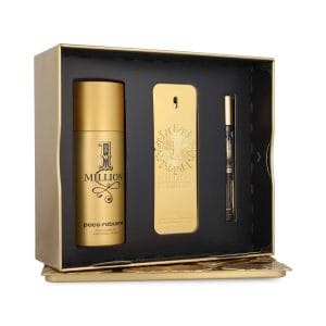 Paco Rabanne 1 Million Parfum 100ml Gift Set (Contains 100ml EDP + 150ml Deodorant Spray)