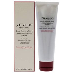 Deep Cleansing Foam by Shiseido for Women - 4.4 oz Cleanser