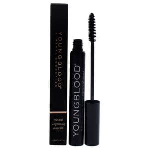 Outrageous Lashes Mineral Lengthening Mascara - Blackout by Youngblood for Women - 0.28 oz Mascara